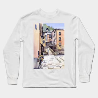 Bridge Over The Rio Darro, Granada Long Sleeve T-Shirt